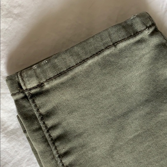 Club Monaco Sonica Denim Pant (Olive Colour) - Picture 12 of 15